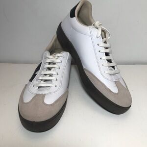 Victoria Women’s Berlin Leather Suede 3 Tone Casual Lace Up Athletic Shoe Sz 8
